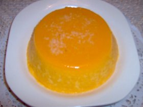 Recetas caseras : Gelatina Bavaroise de Melocot�n  