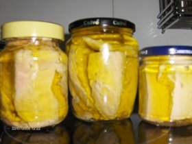 Recetas caseras : Bonito en aceite 