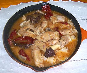 Recetas caseras : Menudos de cordero al estilo de la cuenca 