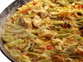 Recetas caseras : Paella valenciana tradicional 