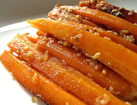 Recetas caseras : Zanahorias especiales 