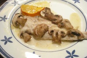Dorada a la naranja
