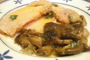 Lomo de cerdo en salsa de limón