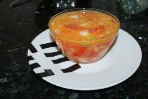 Gazpacho o ensalada de melón