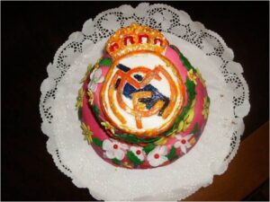 Tarta para un madridista