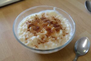 Arroz cremoso con leche