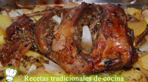Paletilla de cordero al horno
